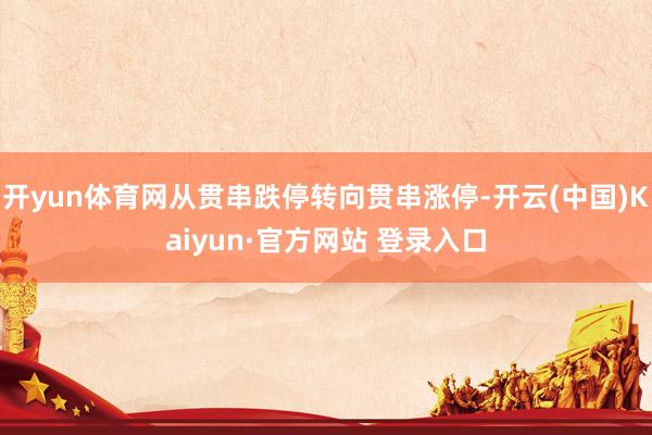 开yun体育网从贯串跌停转向贯串涨停-开云(中国)Kaiyun·官方网站 登录入口