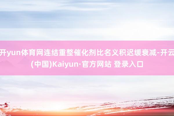 开yun体育网连结重整催化剂比名义积迟缓衰减-开云(中国)Kaiyun·官方网站 登录入口